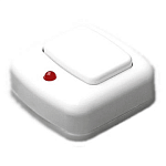 Кнопка звонка 10,4-126 / А11-893 (АСВ пластик) с индикацией 102119 Эл. Бытовые изделия
