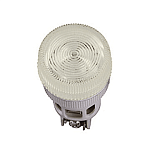 Лампа ENR-22 сигнальная d22мм белый неон/230В цилиндр TDM