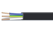 ВВГнг(А)-FR LS 3х2,5-0,66 (ож) плоский кабель ГОСТ
