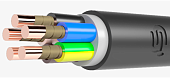 ВВГнг(А)-FR LS 3х1,5-0,66 (ож) кабель медный ГОСТ  (заливка)